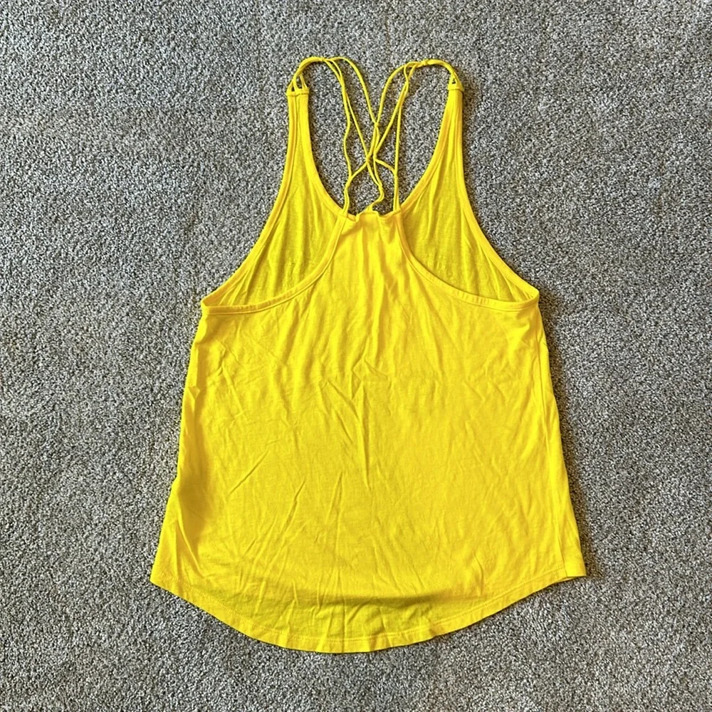 Zumba Shine All Day Swarovski Crystals ~ Yellow ~ S - Picture 3 of 4